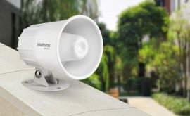 ALARMES INTELBRAS SIRENE COM FIO 9 A 15 VDC/115 dB PARA SISTEMA DE SEGURANA 