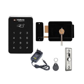 Kit Controlador de Acesso Intelbras Com Fechadura El�trica e Tags