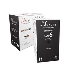 Cabo Lan Cat 6 U/utp Cm Vermelho Cx 305m