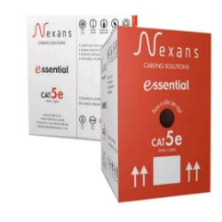 CABO UTP CAT5E CMX 4P 24AWG BR 305 - NEXANS