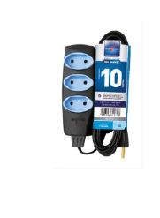 EXTENS�O NO SHOCK PP 2X0,75MM�X 10M GRAFITE