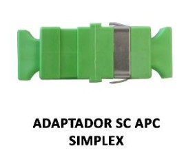 ADAPTADOR OPTICO SC (APC) SIMPLEX SM VERDE (RI) Dispon�vel Tatuap�