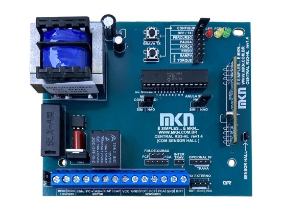 CENTRAL PLACA PORTAO ROSSI COMPATIVEL KX30 KXHI30 HALL MKN