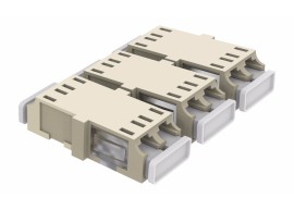 KIT DE ADAPTADORES OPTICOS SOHOPLUS 02F MM LC-PC DUPLEX � BEGE (KIT 03 PCS)