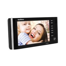 M�dulo Interno V�deo Porteiro Intelbras Iv 7000 Hf Preto