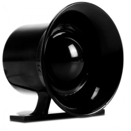 Sirene Preta Compacta de Alta Pot�ncia, 116Db 12v