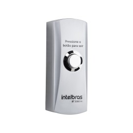 Botoeira BT 3000 IN Inox Sobrepor Intelbras Bot�o Acionador de Sa�da para Abertura de Portas