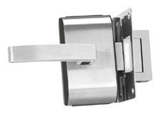 Fechadura PV90 1F-L Inox C/ Puxador  90.01.03.086