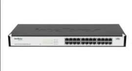SWITCH RACK 24 PORTAS GIGA ETHERNET SG 2400QR - INTELBRAS