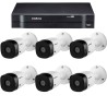 Kit Intelbras 6 Câmeras HD 720p VHL 1120 B + DVR 1108 Intelbras + Acessórios