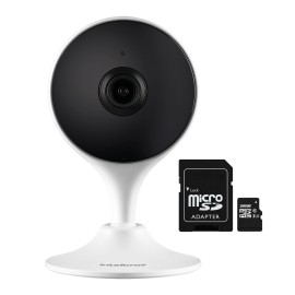C�mera Interna com Intelig�ncia Artificial iM3 Intelbras Wi-Fi Full HD 1080P 2,8mm 2MP Branca + Cart�o de Mem�ria De 32GB