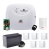 Kit Alarme JFL Sem Fio Monitorado Por Aplicativo Celular SmartCloud18 Com 6 Sensores
