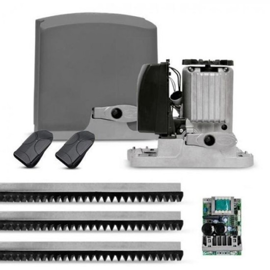 Motor de Portão Rápido DZ Rio 500 KL Jet Flex PPA Kit Automatizador 1/4 HP Deslizante