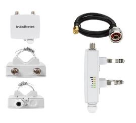 ROTEADOR WIRELESS (CPE) 5GHZ 2N APC 5A - INTELBRAS.