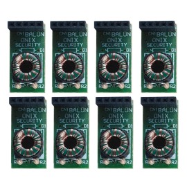 Conversor Balun Placa P/ Rack HD 3000 Onix Security - 08 unidades