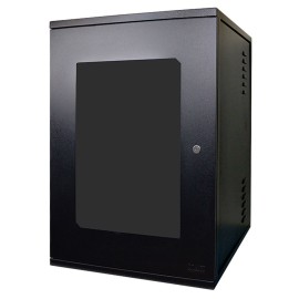 Rack 19" 16U 570mm Porta Acr�lica com Fechadura Abertura Lateral Max Eletron