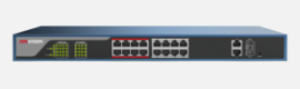 24 Port Fast Ethernet Web POE Switch