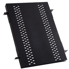 Bandeja 1U x 500mm Para Rack Com 4 Pontos de Fixa��o Ventilada  500mm 1U