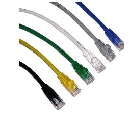 PATCH CORD CAT5E C/ BOOT 3,048M SLIM CINZA AMP