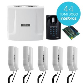 Kit Condominial De Interfone Digital Completo 44 Pontos Comunic Intelbras Com Porteiro Eletr�nico  29140
