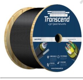 CABO FIBRA �TICA TRANSCEND SM ASU 80 S 12FO SPEED STAR TUBO UNICO 3 KM
