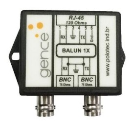 BALUN G703 P/ E1 RJ45 2X BNC