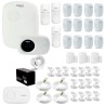 Kit Alarme Intelbras 18 sensores, Residencial e Comercial, AMT 2110, Completo