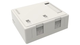     CONJUNTO TOMADAS 2P E CONECTORES CAT.6  (PADRAO CUBA)