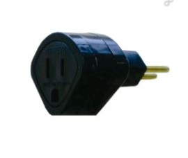 ADAPTADOR 2P+T 10A/250V PT (BLISTER) - DANEVA