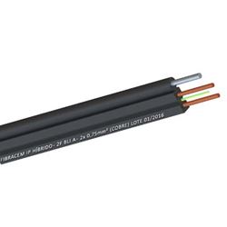 Cabo �ptico H�brido Monomodo Sm 1fo Bli-a 2x0,75mm