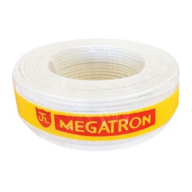 Cabo Coaxial Flex�vel RF4mm + Bipolar 2x26 AWG, Aplica��es em C�meras (CFTV), Bobina 100m