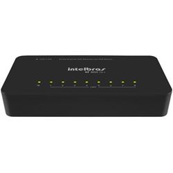 Switch 8 Portas 10/100 Mbps Sf 800 Q+ Intelbras - Sts