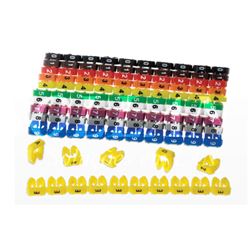 Anilha De Identificacao 4-6mm 5 Vd 10 Pc,.,