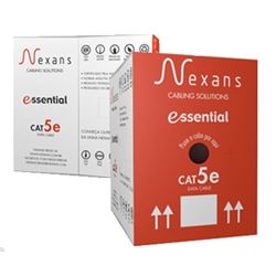 Cabo Lan Cat 5e U/utp Cmx Cinza 4p 24 Awg Cx 305m