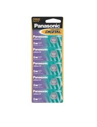 TIRA DE BATERIA LITHIUM BOT�O COM 5 UNIDADES PANASONIC