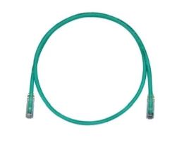 PATCH CORD CAT5E C/ BOOT 2,44M SLIM VERDE AMP
