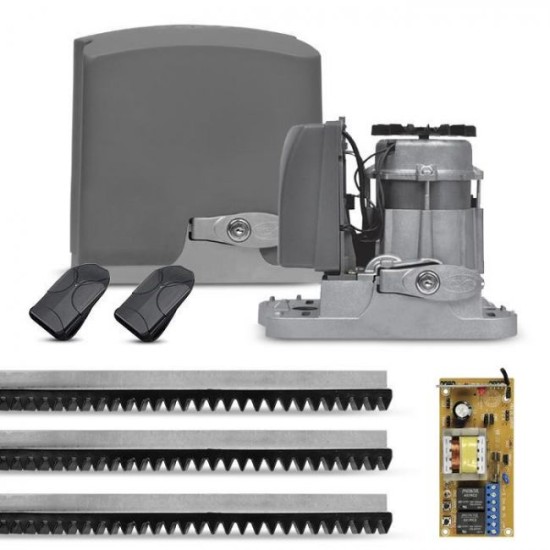 Motor de Portão Kit Automatizador Deslizante DZ Rio 1/3 HP Custom PPA
