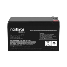 Bateria Intelbras Chumbo-�cido 12V p/ Sistemas de Seguran�a XB 12SEG 30537