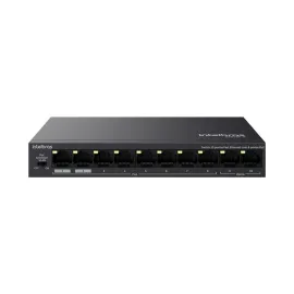 SWITCH 10 PORTAS 10/100 COM 8 PORTAS POE+ 2 UPLINK S1010F-P   SP