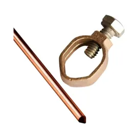 BARRA DE ATERRAMENTO  2,0M COM CONECTOR   SP