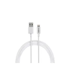CABO USB LIGHTNING 1,2M PVC BRANCO EUAL  12PB   SP