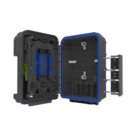 CAIXA TERMINA��O �PTICA CTO 16 FO PRETA VAZIA - STS   SP