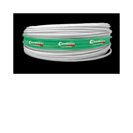 cord�o  PARALELO 2 X 1,0 BRANCO 100 M   SP