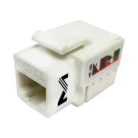 CONECTOR F�MEA CAT6 - KEYSTONE BRANCO   SP