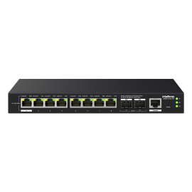 Switch Smart Hi-PoE com 10 portas Gigabit SMART S2110G-HPA INTELBRAS   SP