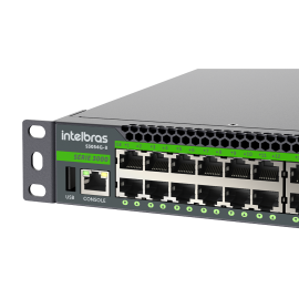 Switch Gerenci�vel L3 de 48 portas gigabit e 6 SFP+ S3054G-B INTELBRAS   SP