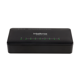 Switch 8 portas Fast Ethernet com prote��o antissurto SF 800 Q+ ULTRA INTELBRAS   SP