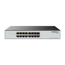 Switch n�o gerenci�vel 16 portas Gigabit Ethernet S1016G INTELBRAS   SP