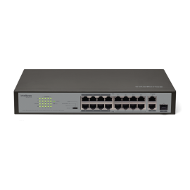 Switch 16 portas Fast Ethernet PoE + SF 1821 PoE INTELBRAS   SP