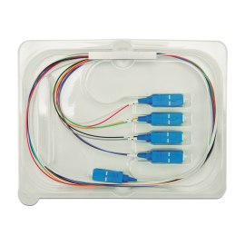 Splitter �ptico 1x8 com conector SC/UPC Balanceado XFS 181 INTELBRAS   SP